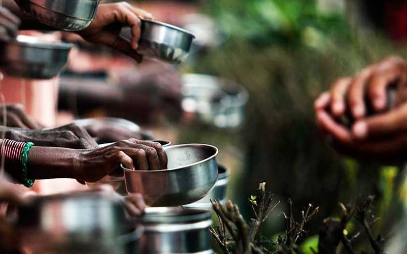 begging in India