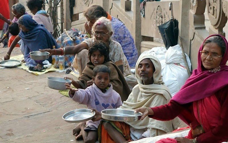 begging in India