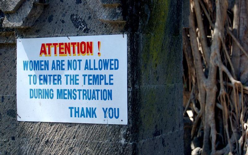 mensturation in India